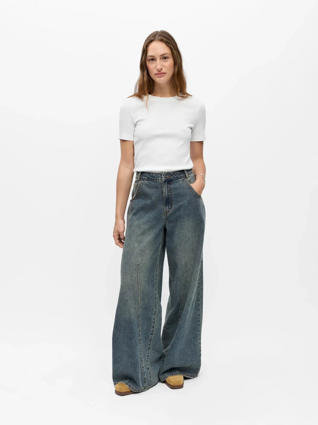Object - Dipsy Baggy Jeans / Medium Blue