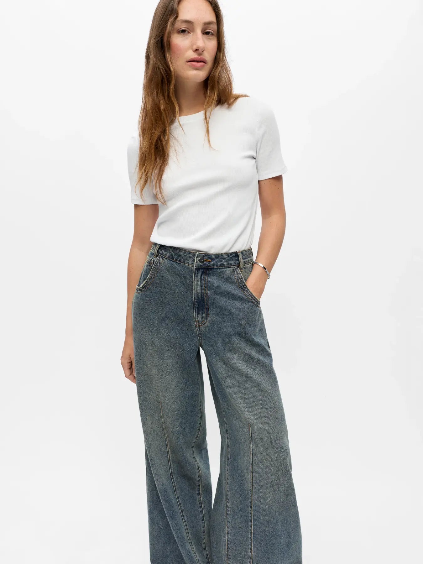 Object - Dipsy Baggy Jeans / Medium Blue