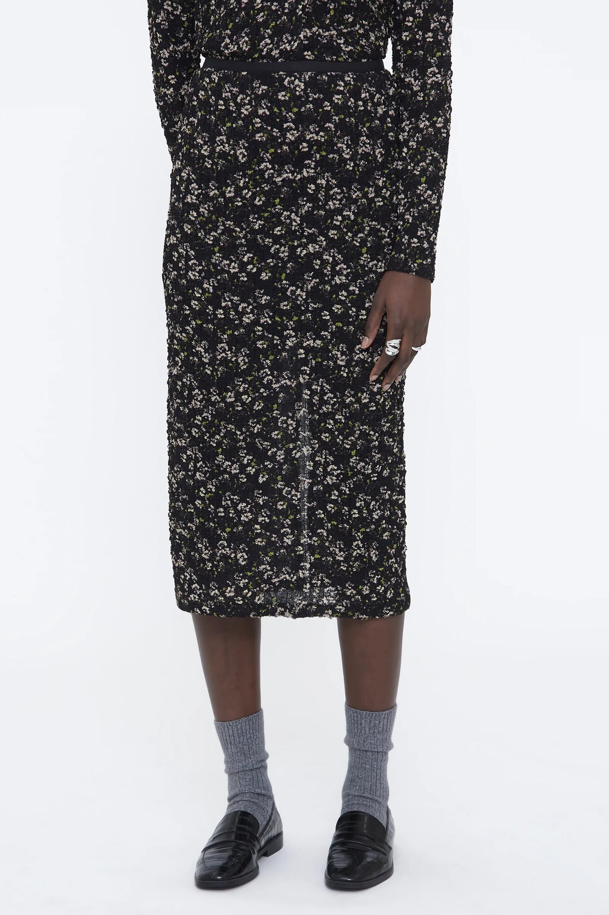 Wild Pony - Midi Skirt / Flowers
