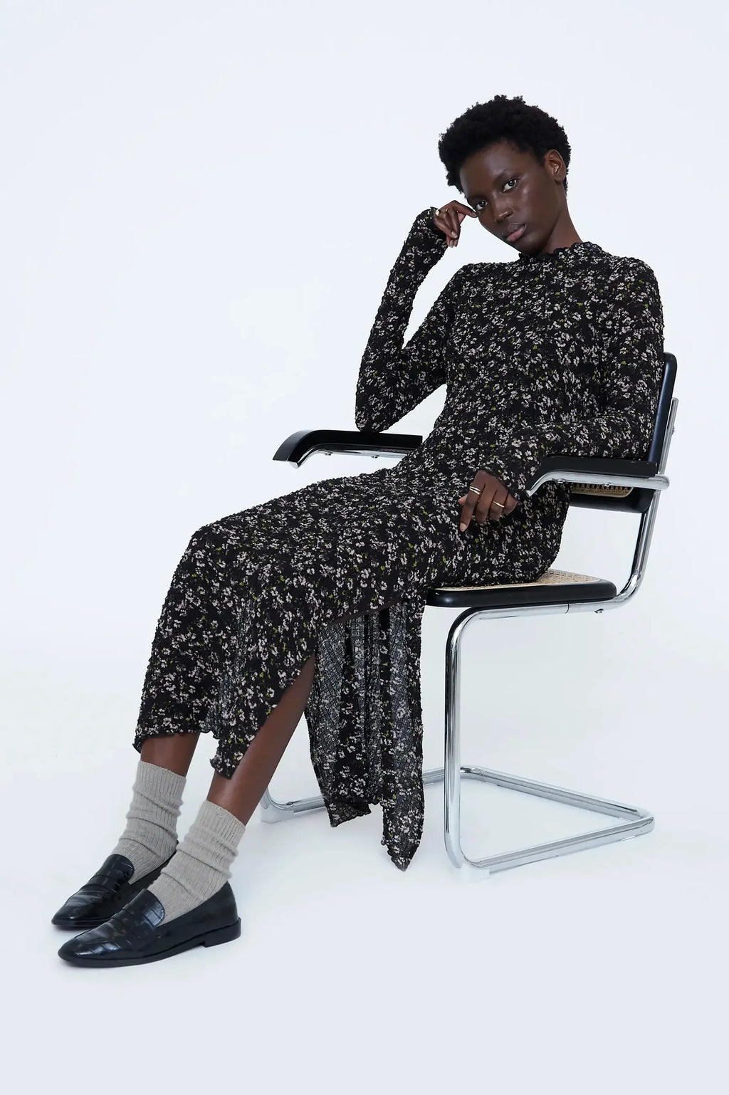 Wild Pony - Midi Skirt / Flowers