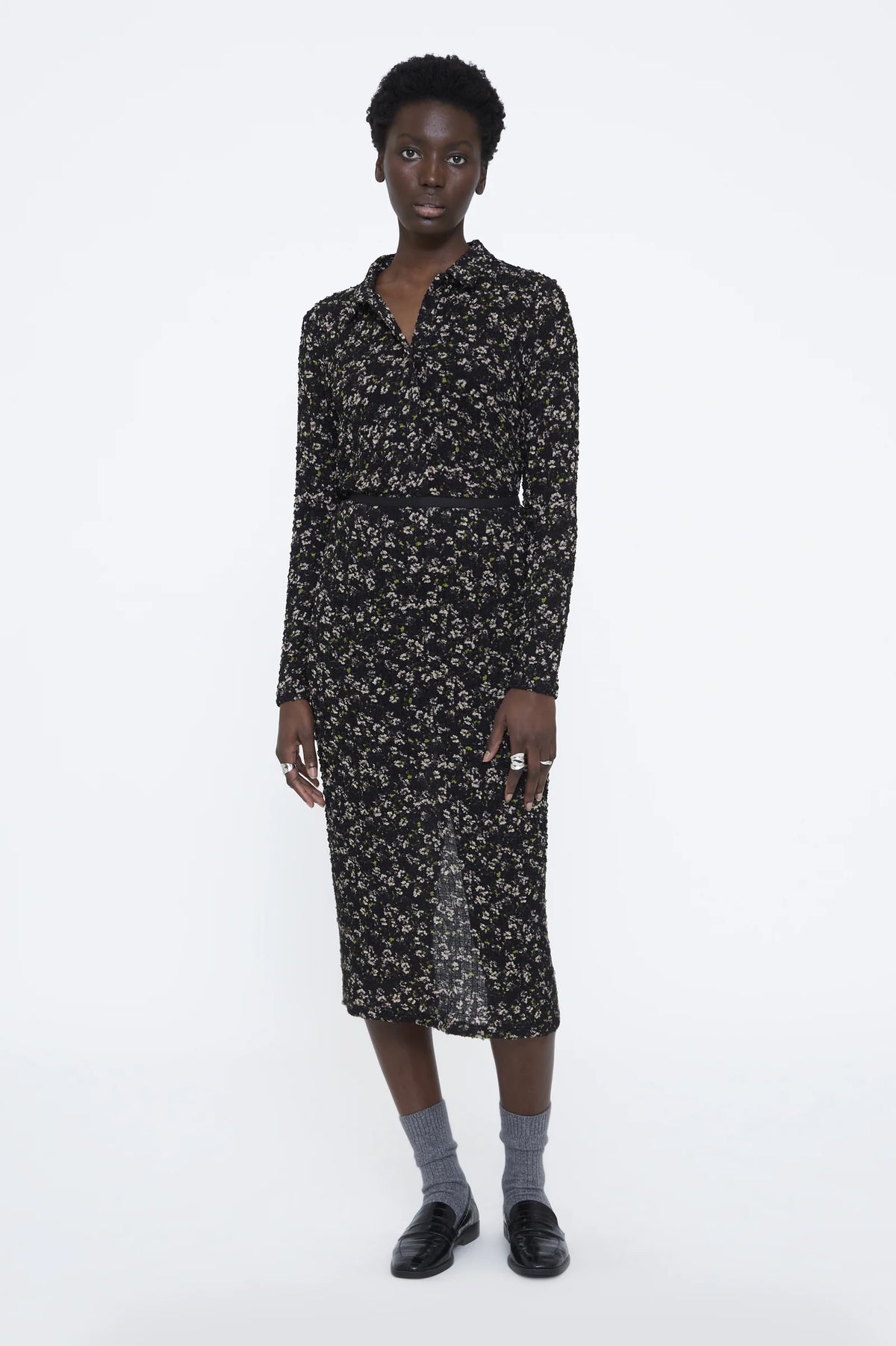 Wild Pony - Midi Skirt / Flowers
