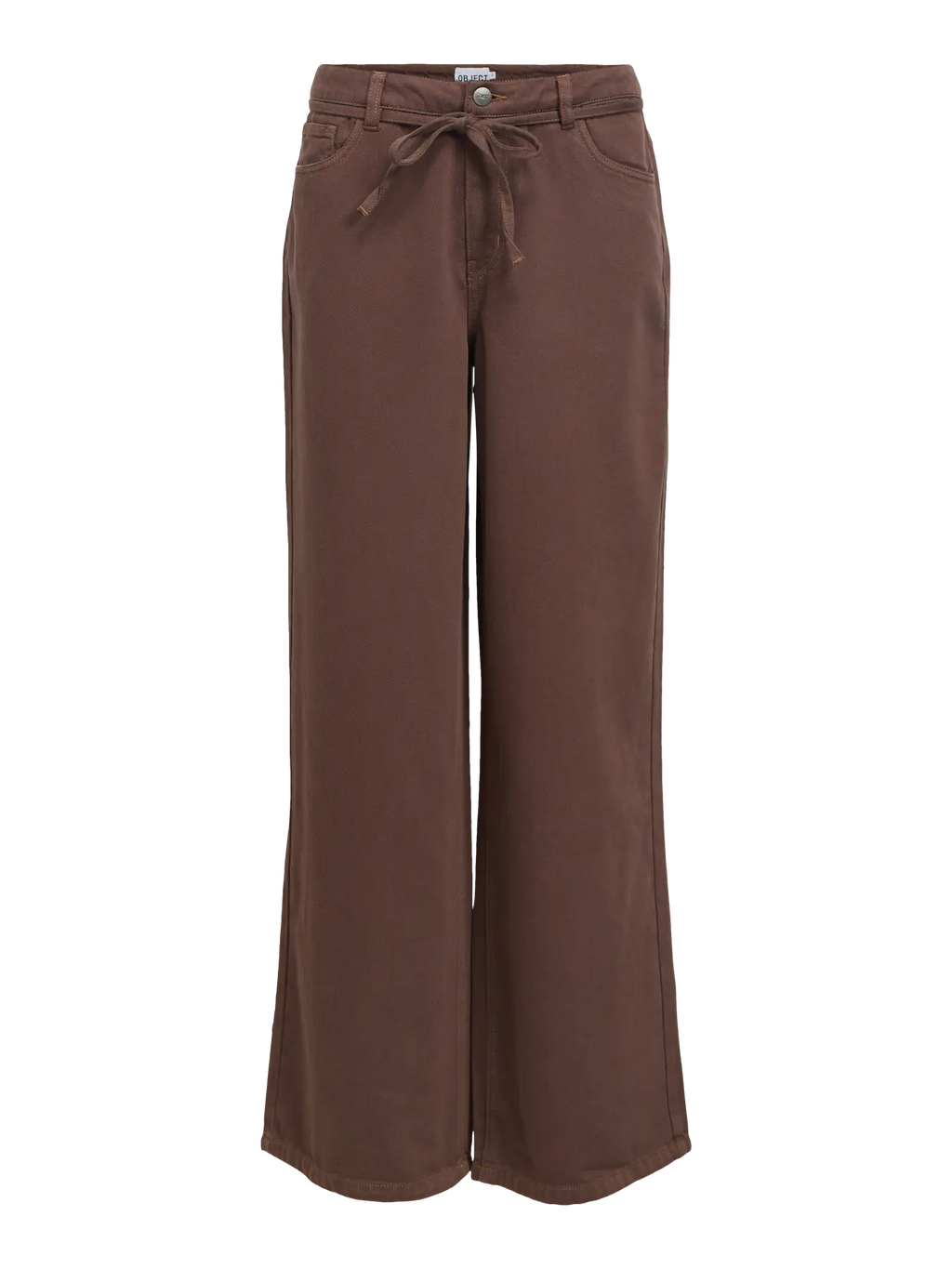 Object - Rosie Wide Jeans / Seal Brown