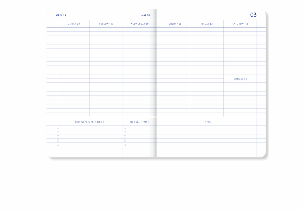 A-Journal - My Journal School Diary 2026/2027 / Lavender Blue