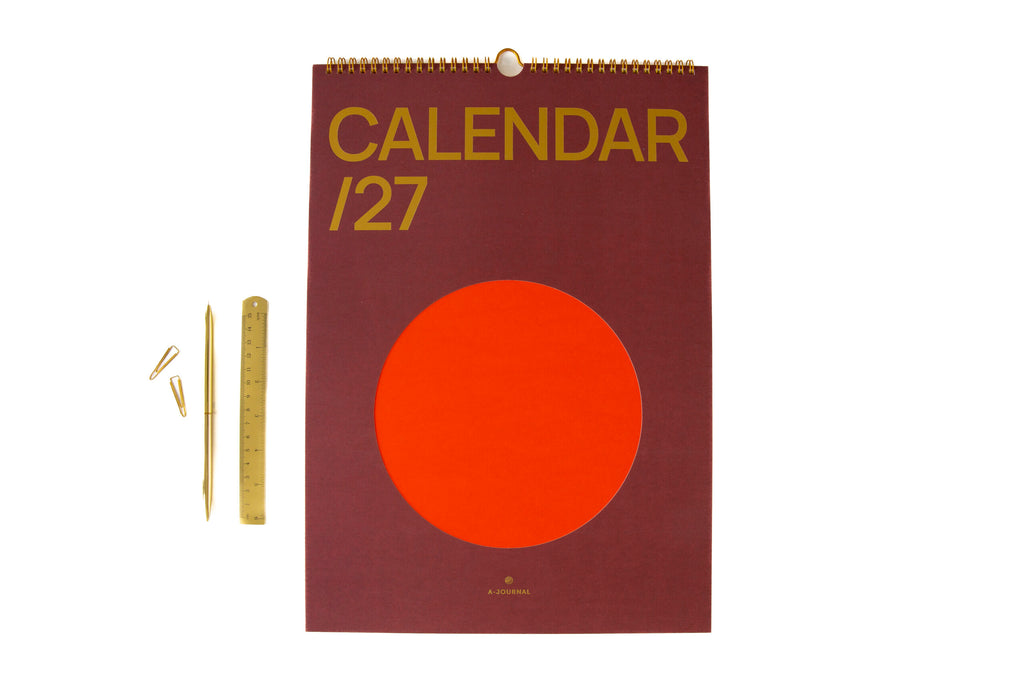 A-Journal - A3 Calendar 2027
