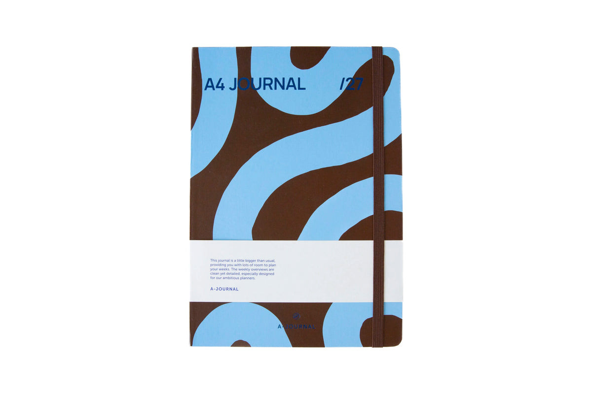 A-Journal - A4 My Journal Diary 2027 / Flow Blue
