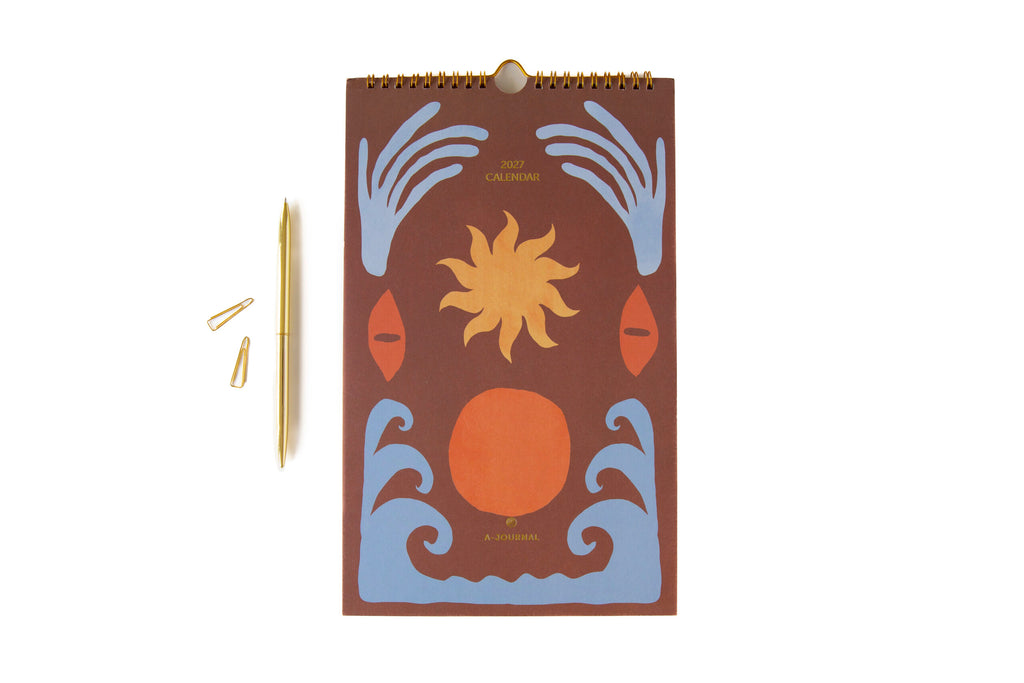 A-Journal Calendar 2027 – Blue