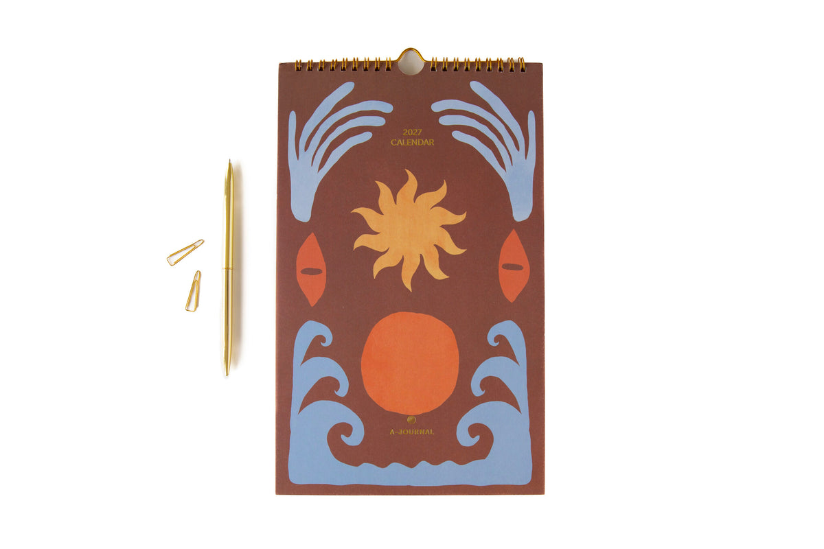 A-Journal Calendar 2027 – Blue