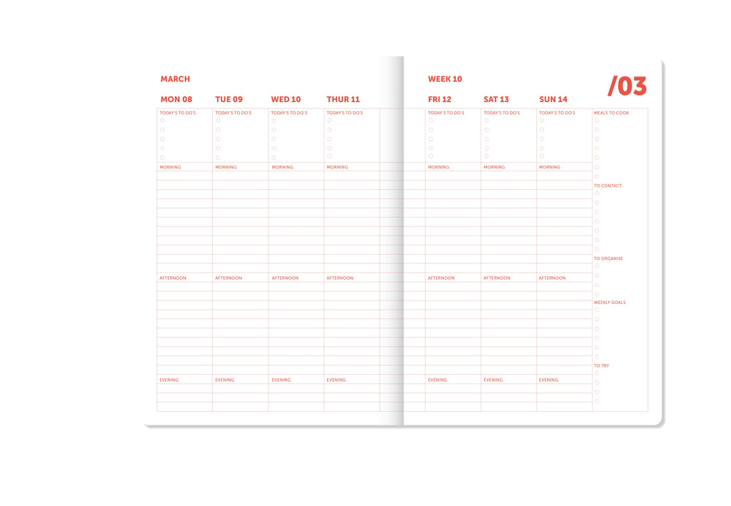 A-Journal x Marie Marie - Organiser 2027 / Stripes