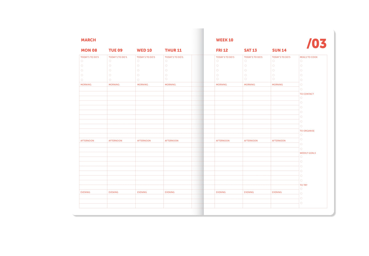 A-Journal x Marie Marie - Organiser 2027 / Stripes