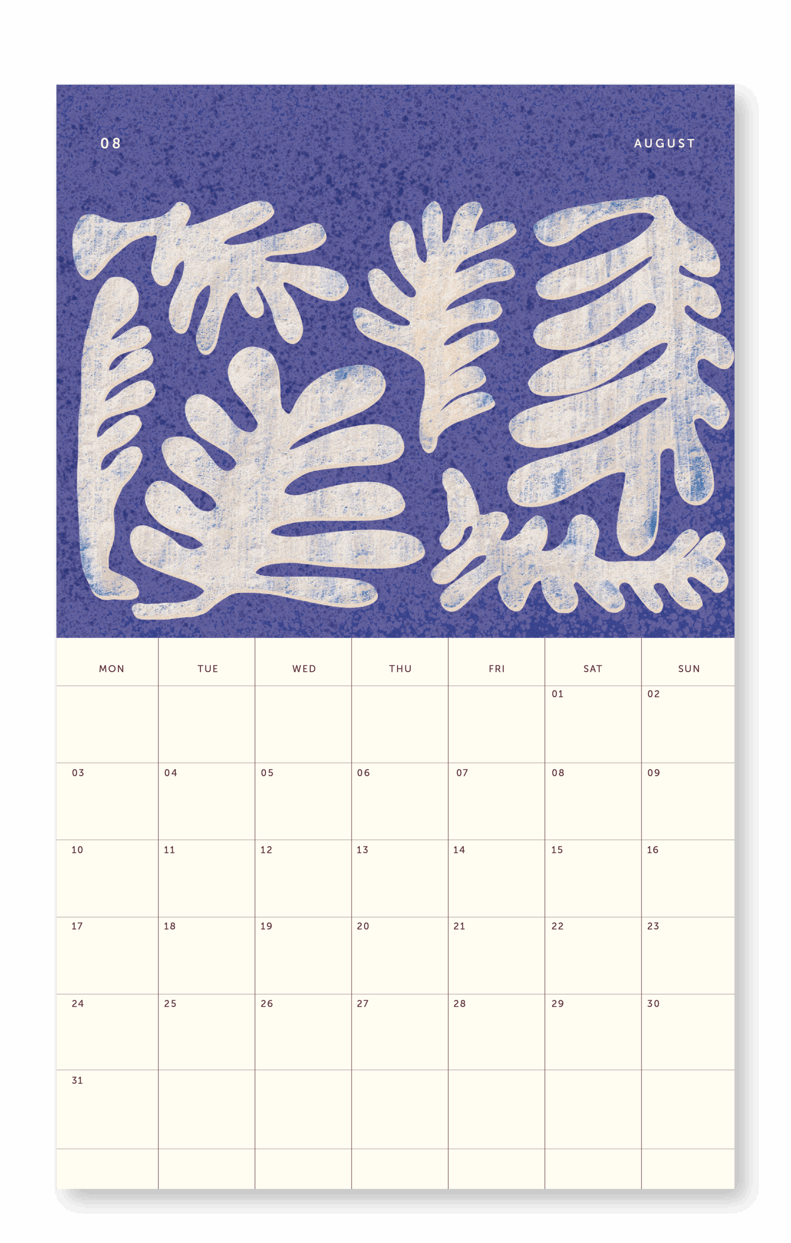 A-Journal Calender 2026