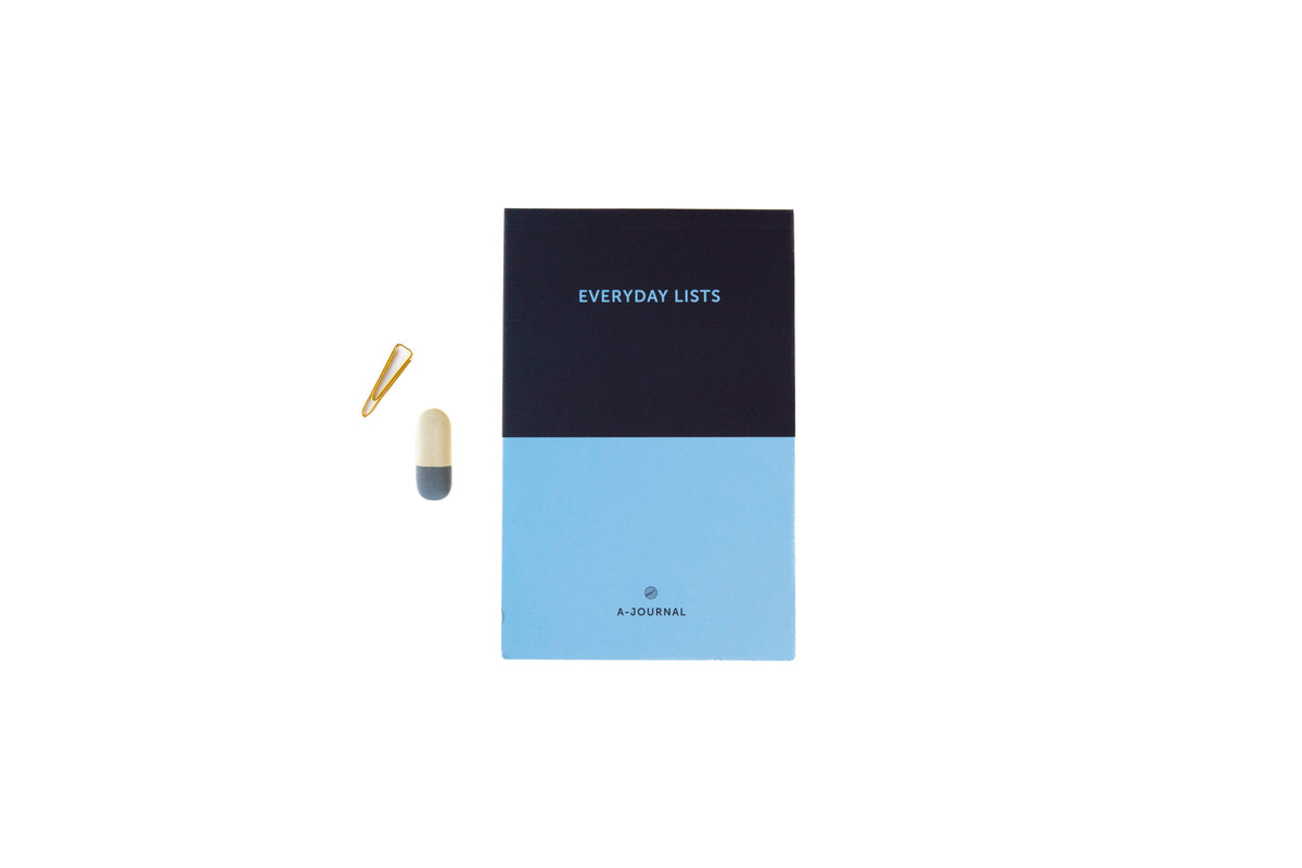 A-Journal - Notepad Dark Blue / Blue Light