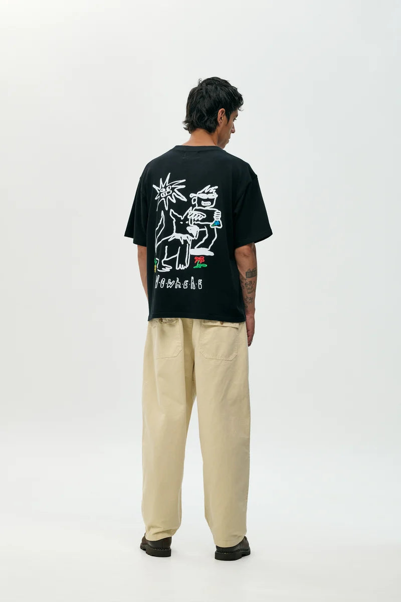 NWHR - Dog Black Tee