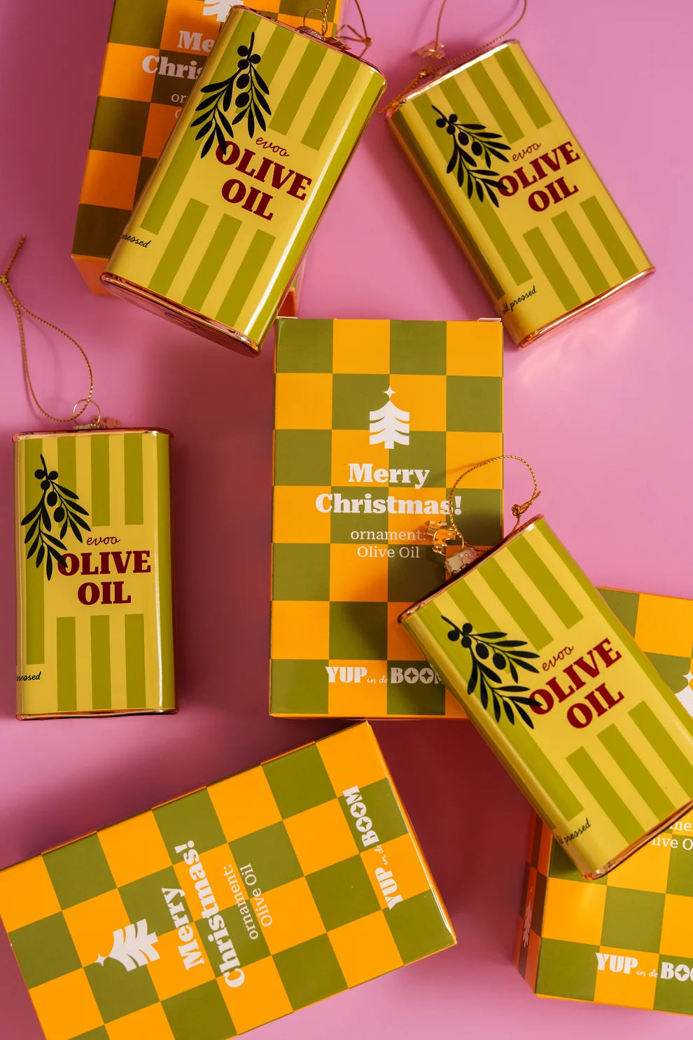 Kerstornament - Blik olijfolie