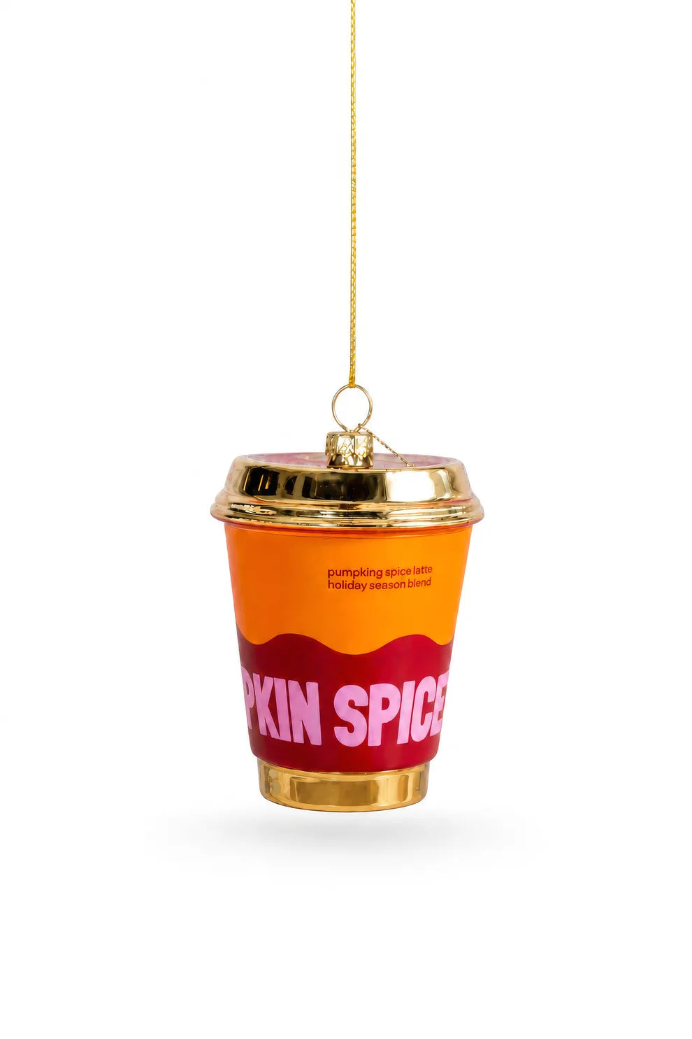 Kerstornament - Pumpkin Spice Latte