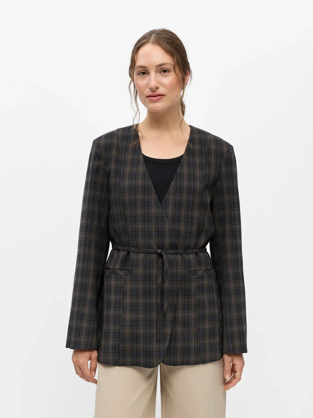 Object - Tie Blazer / Carafe Blue Shadow
