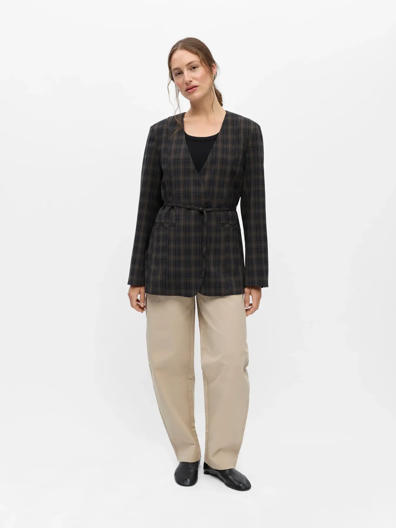 Object - Tie Blazer / Carafe Blue Shadow