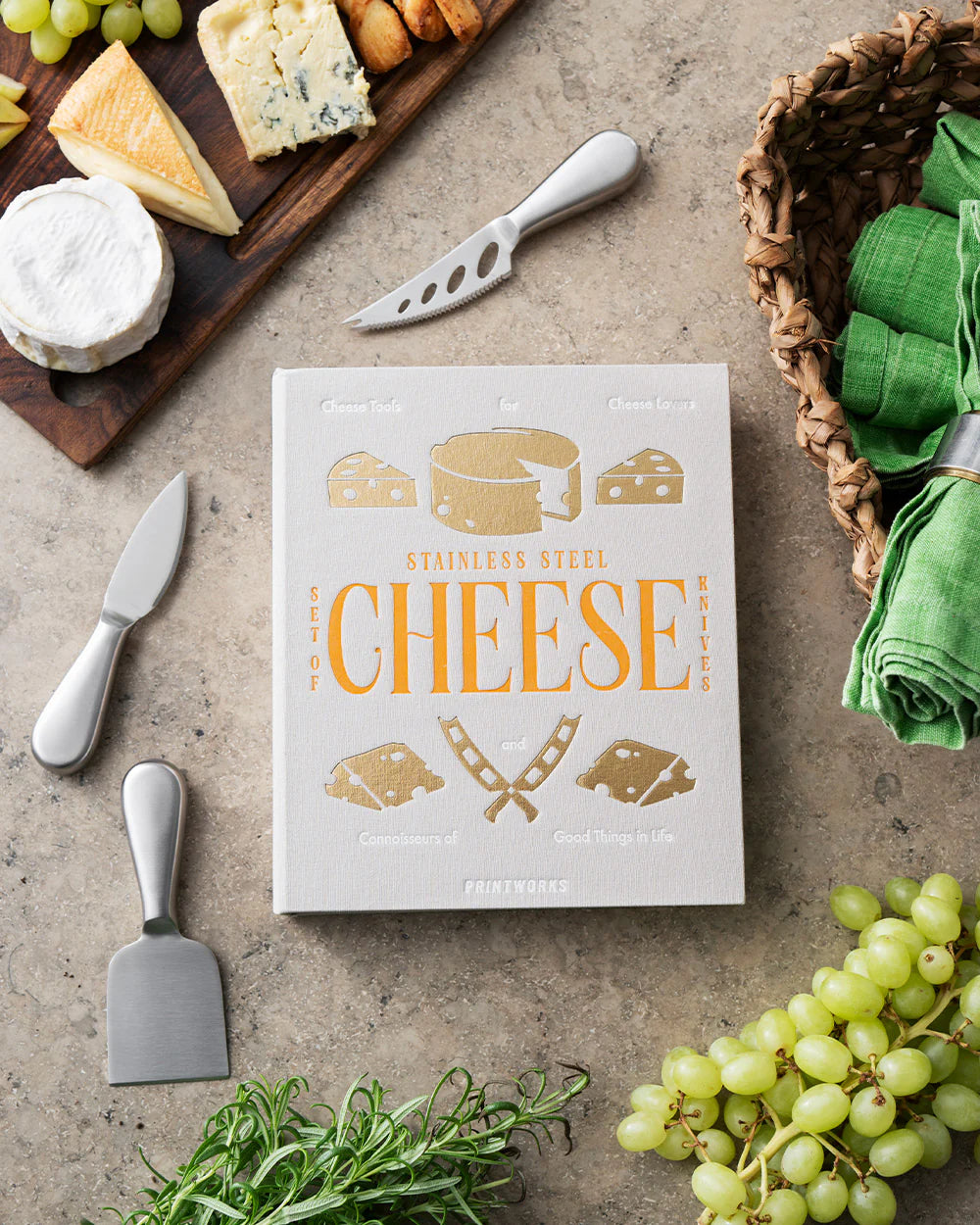 Printworks The Essentials - Cheese Tools