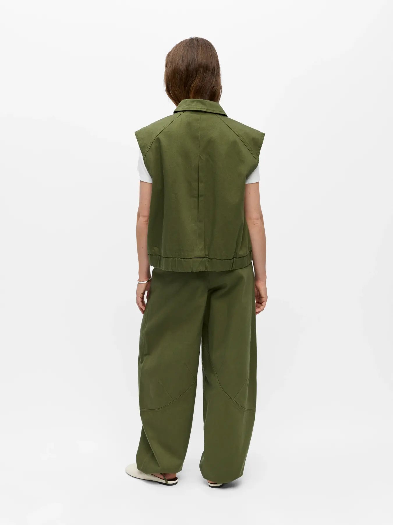 Object - Nanda Waistcoat / Melange Green