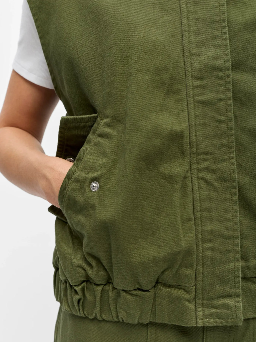 Object - Nanda Waistcoat / Melange Green