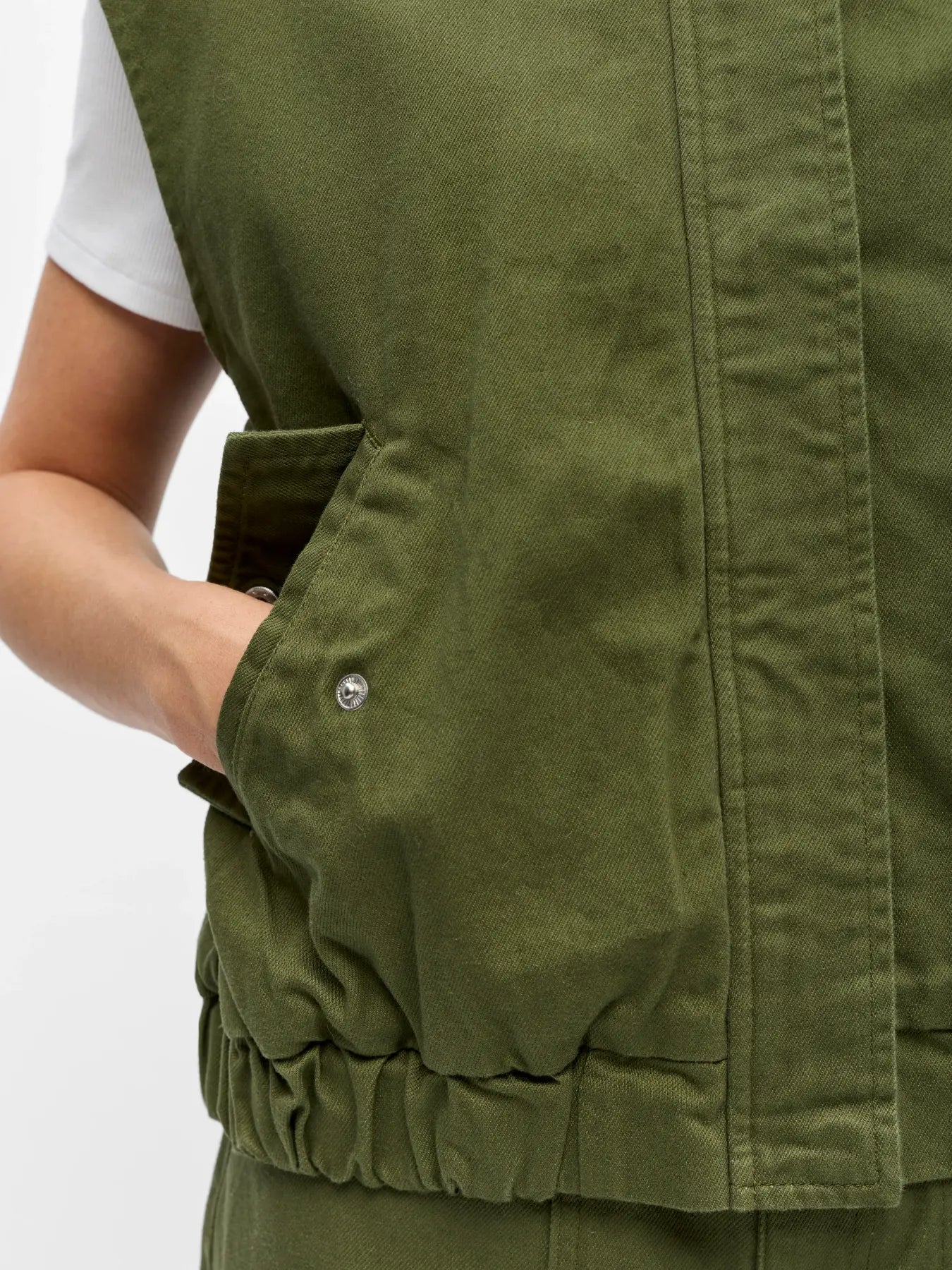 Object - Nanda Waistcoat / Melange Green