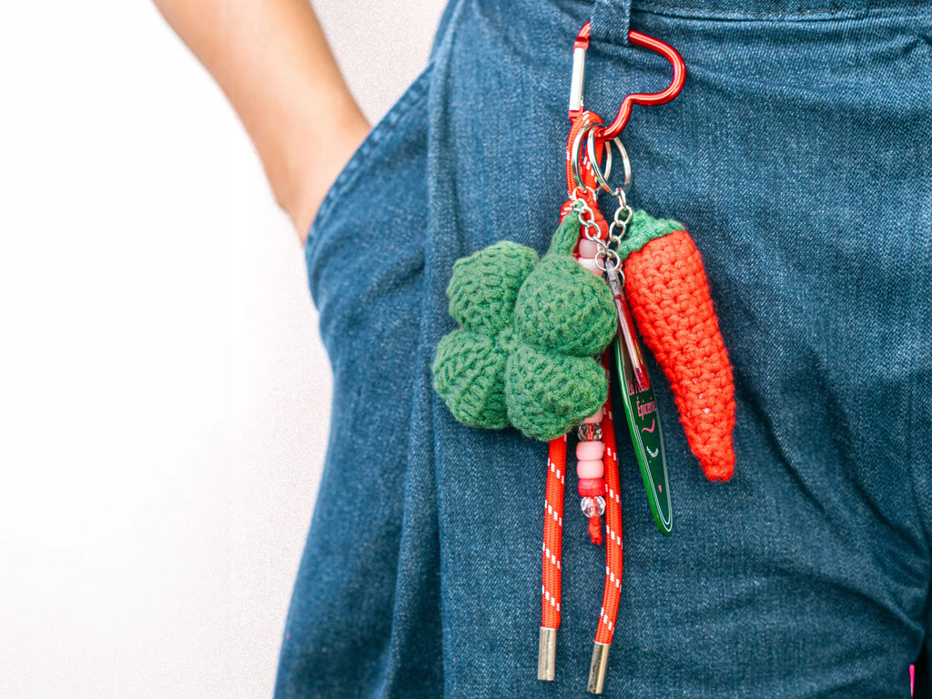 Kit DIY Crochet Bag Charms - Lucky Pepper