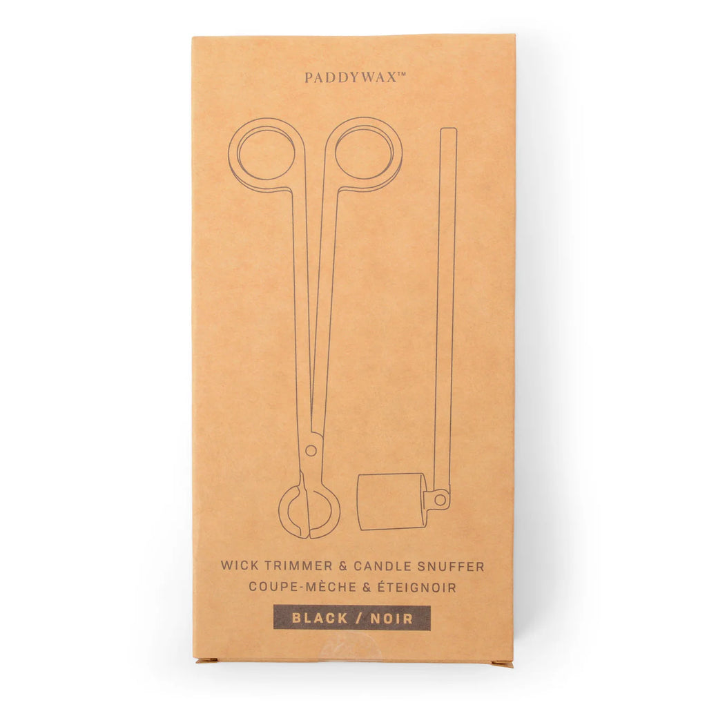 Paddywax Matte Black Candle Snuffer Gift Set