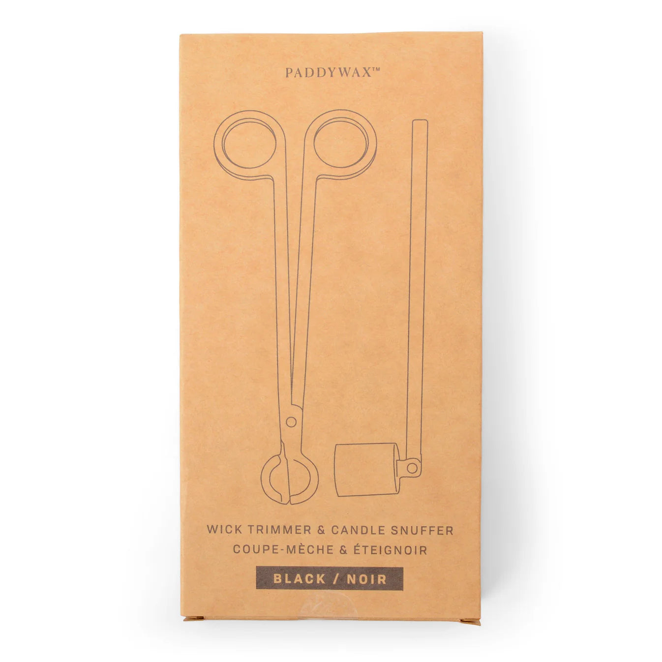 Paddywax Matte Black Candle Snuffer Gift Set