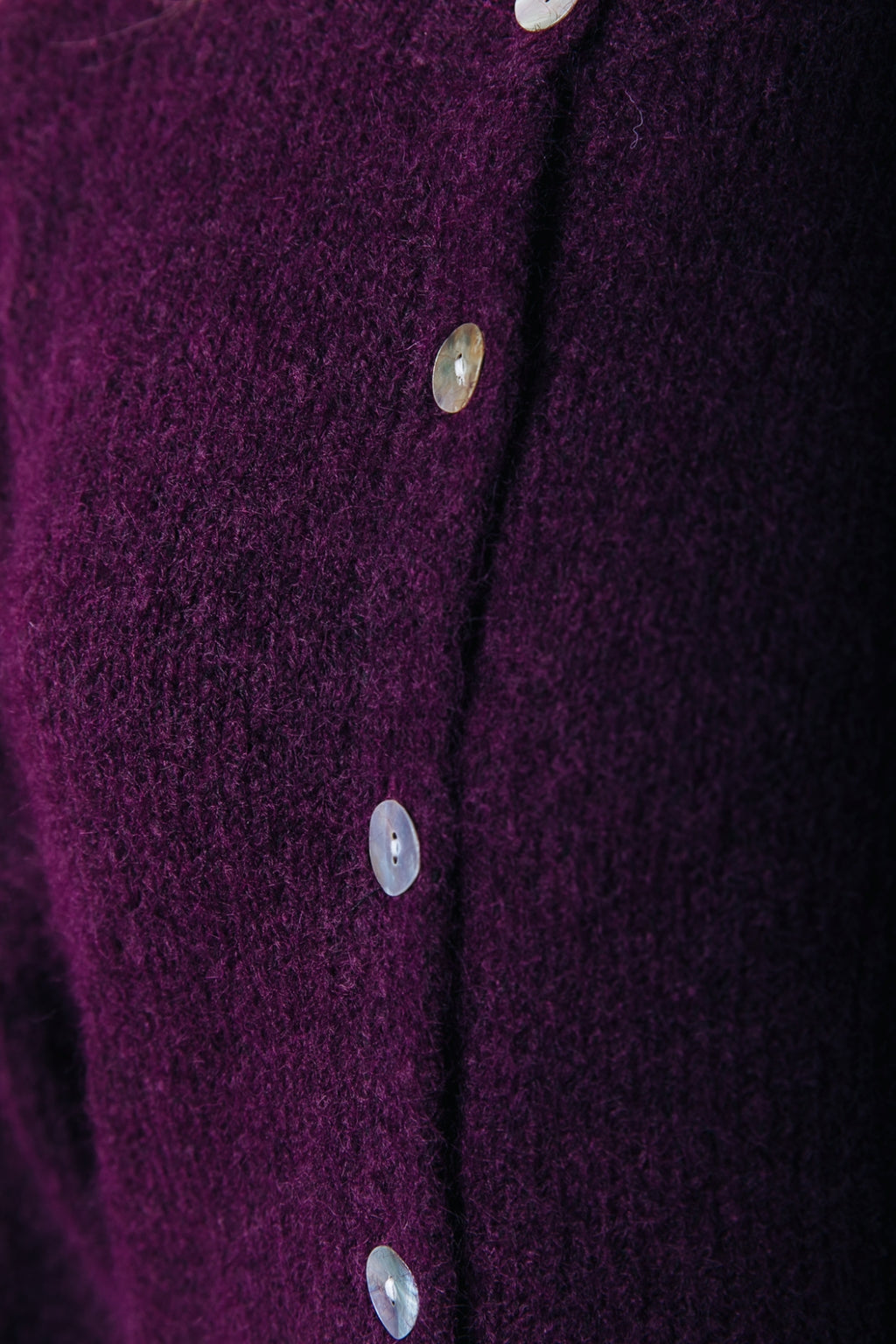 Colourful Rebel - Yara Knitted Cardigan / Merlot Red