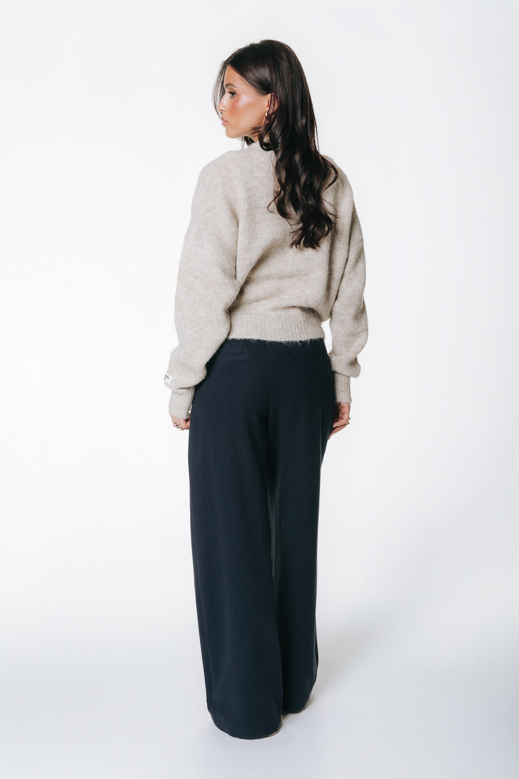 Colourful Rebel - Maggy Soft Luxe Tailored Pants / Navy