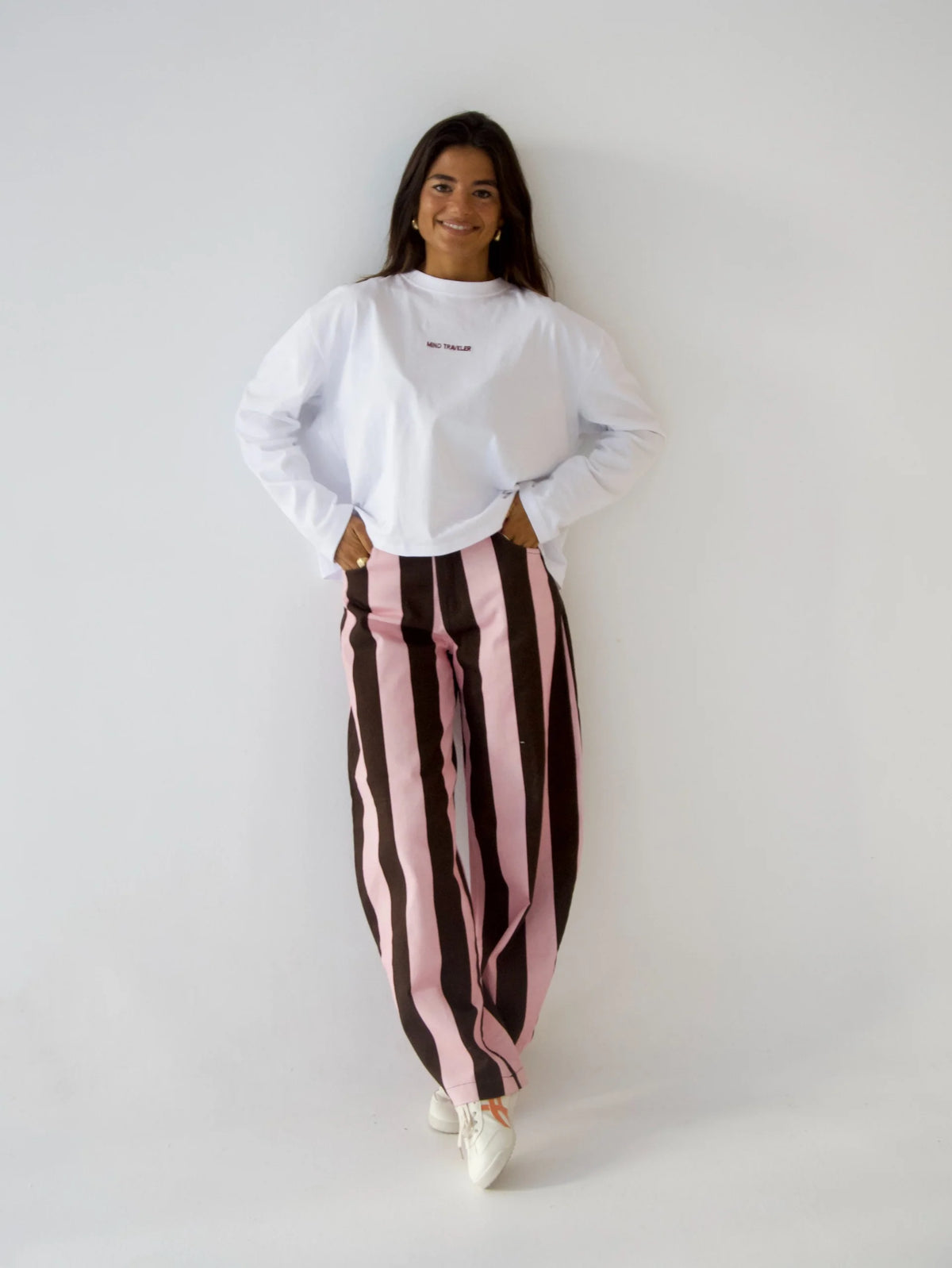 MindTraveler - Clarissa Jeans / Brown and Pink