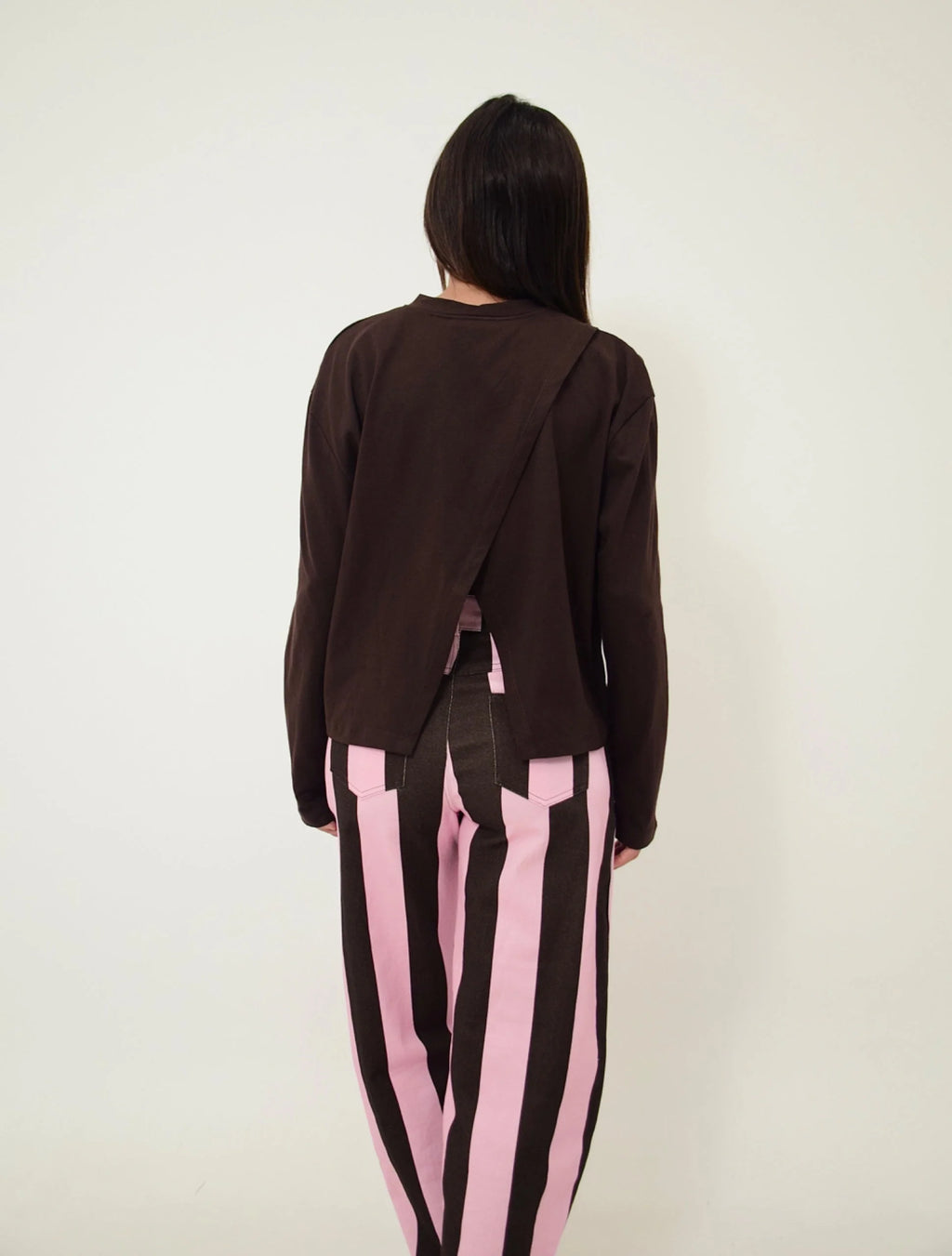MindTraveler - Agata Long Sleeve T-Shirt / Brown