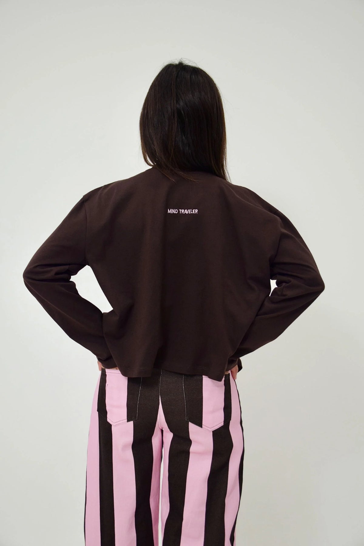 MindTraveler - Agata Long Sleeve T-Shirt / Brown
