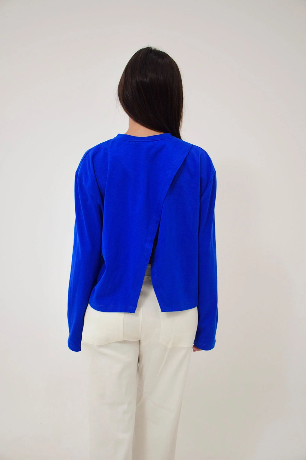 MindTraveler - Agata Long Sleeve T-Shirt / Blue