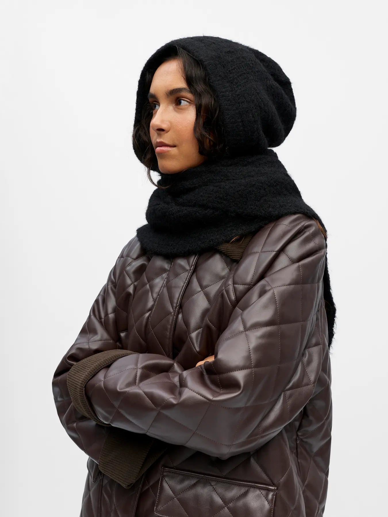 Object - Milu Scarf Knitted Balaclava