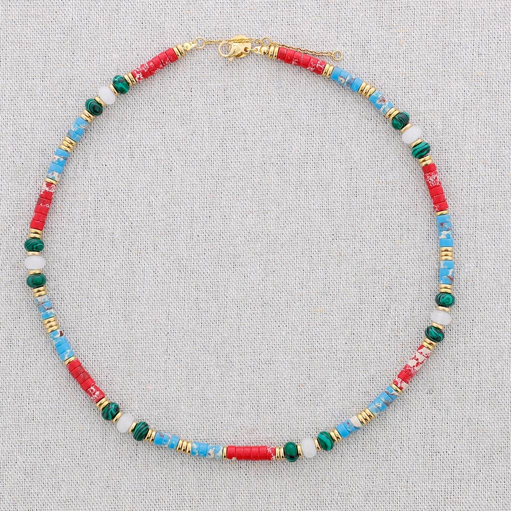 Ketting Kleurrijke Fimokralen