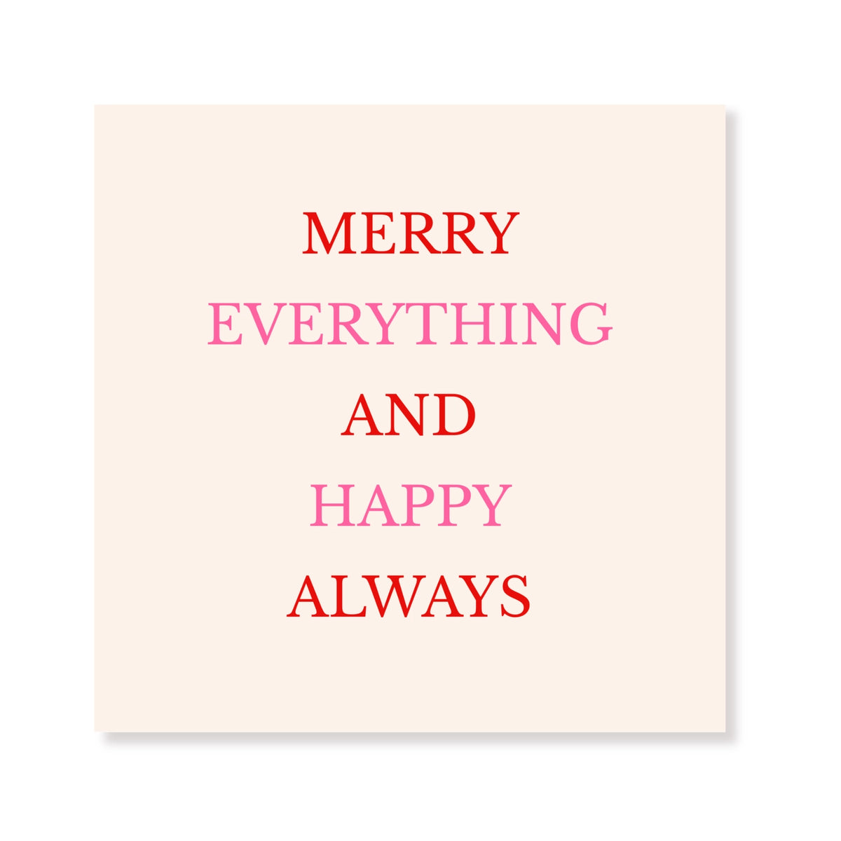 Papieren Servetten - Merry Everything