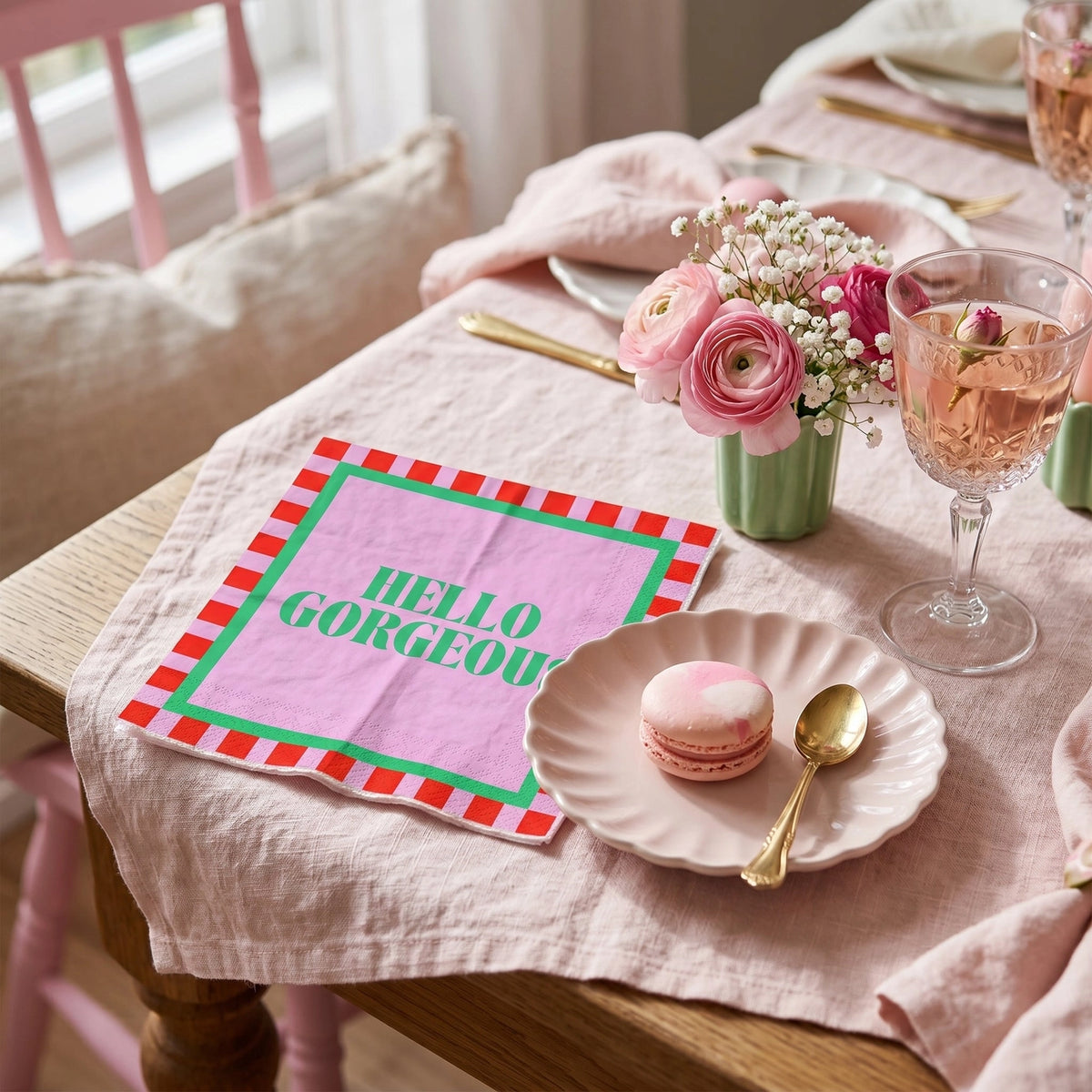Papieren Servetten - Hello Gorgeous