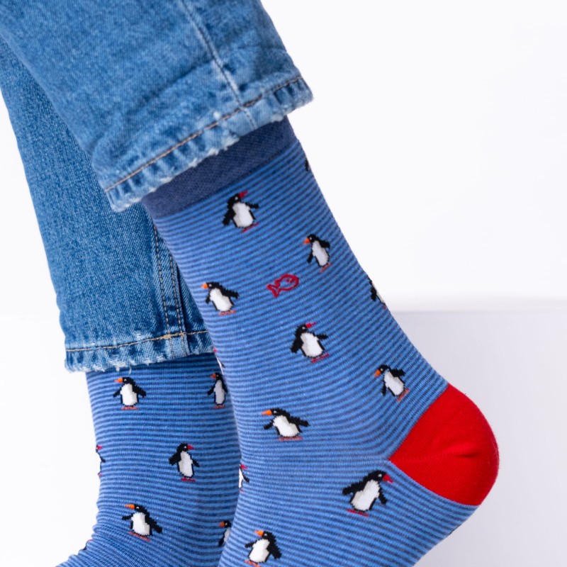 Billybelt - Animal Patterned Socks / Penguin