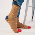 Billybelt - Animal Patterned Socks / Saint. Bernard