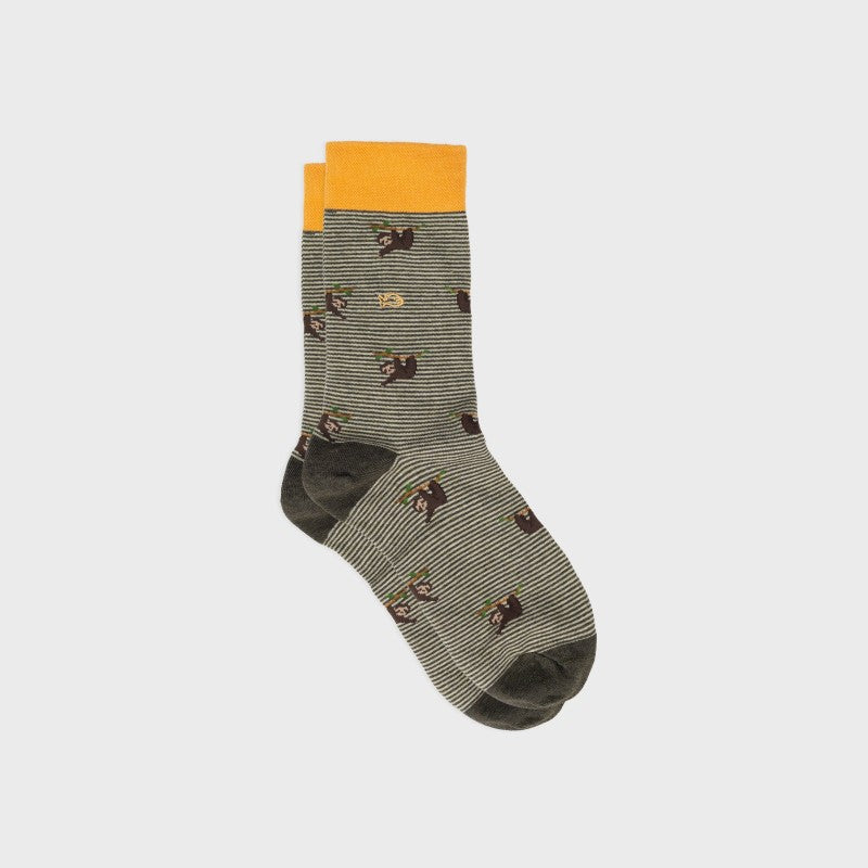 Billybelt - Animal Patterned Socks / Sloth