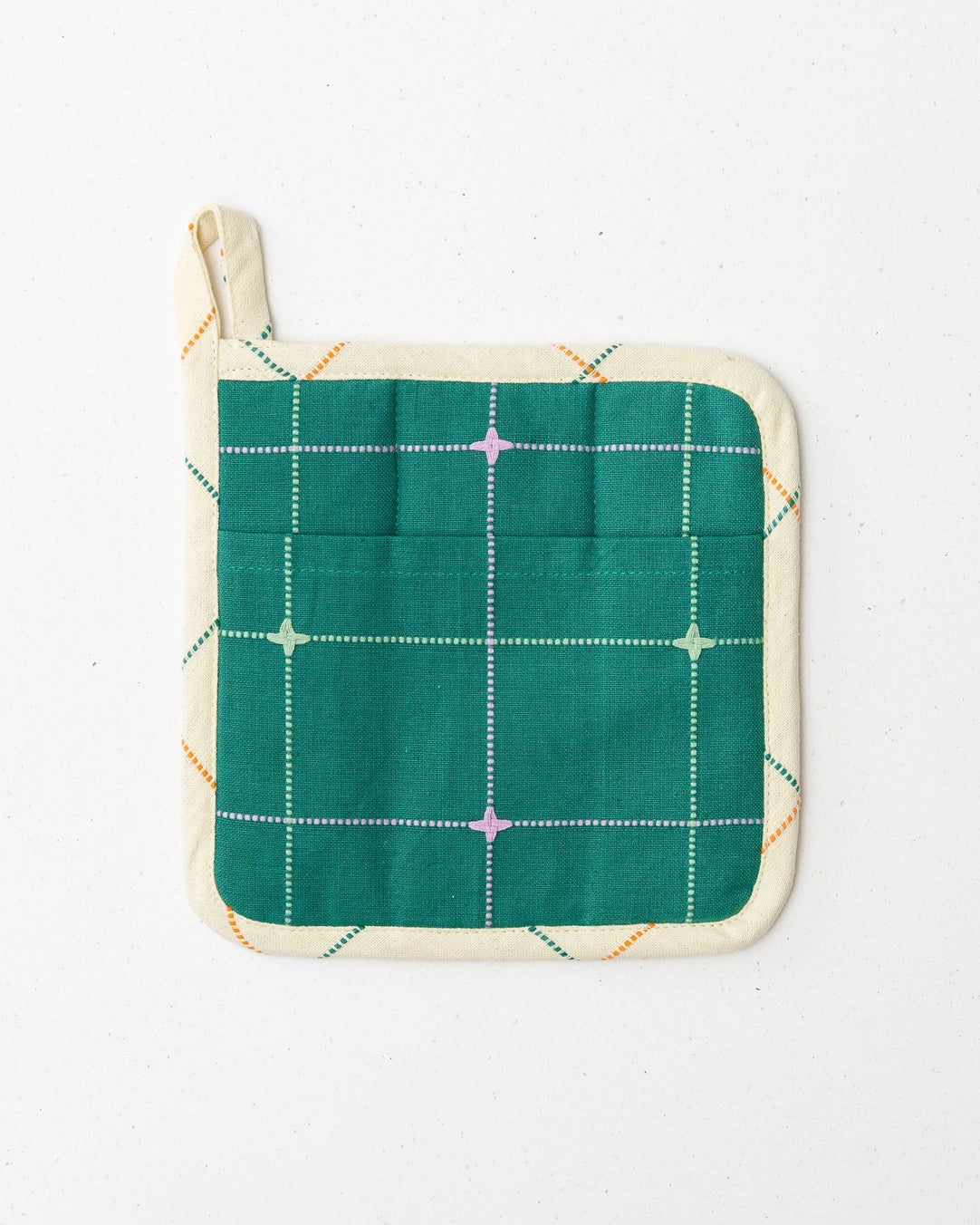 Tarta Gelatina - Grid Ovenwant- en Pannenlapset / Groen-Geel