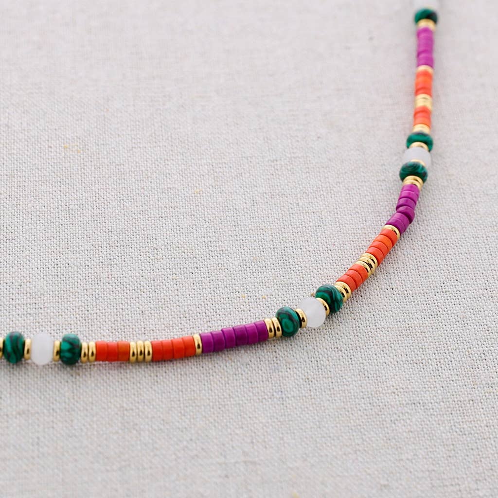 Ketting Kleurrijke Fimokralen