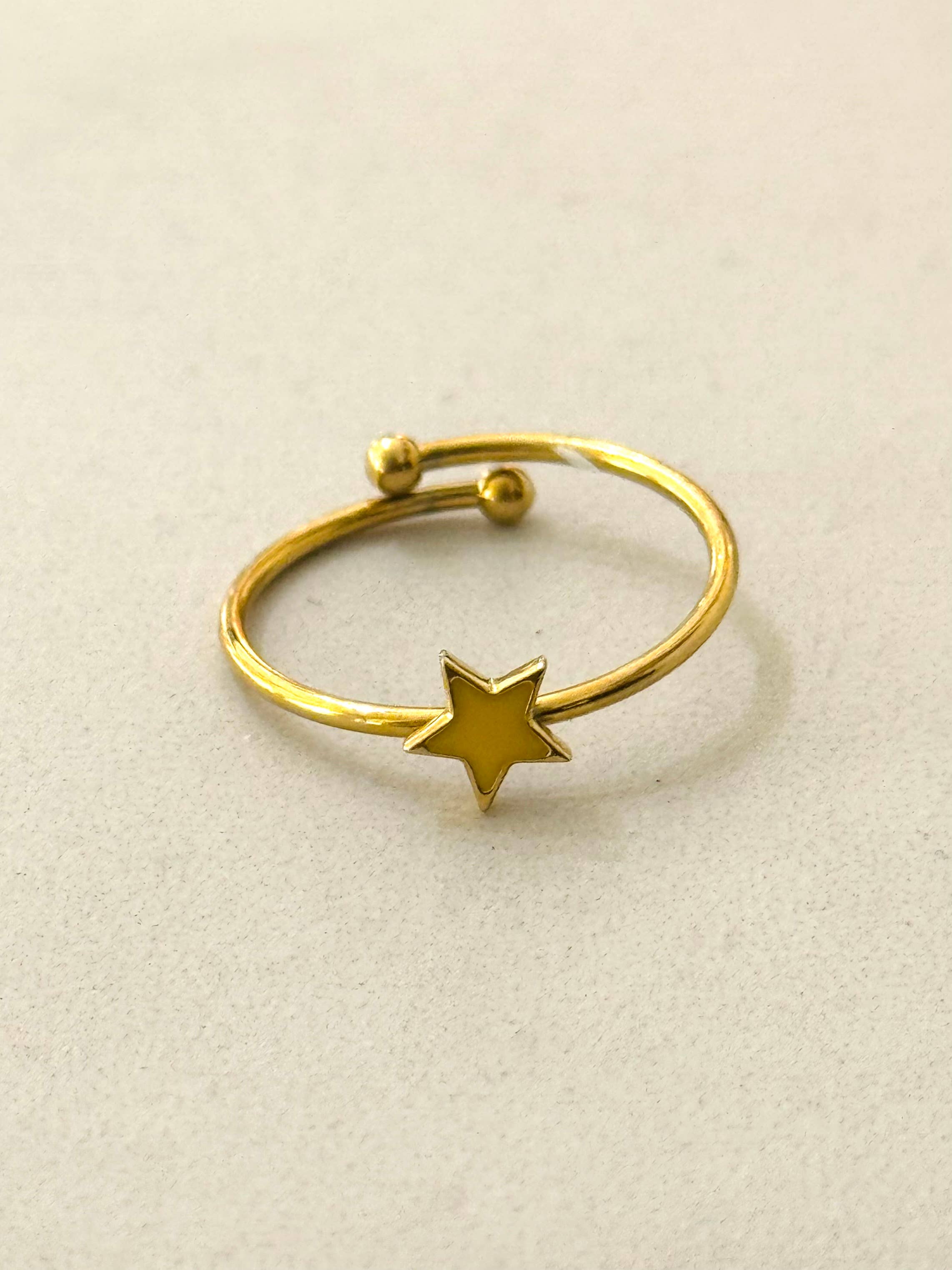 Ring - Emaille Ster