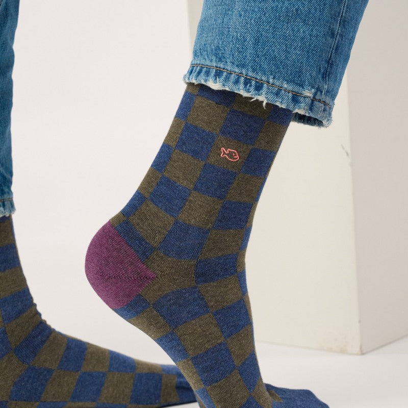 Billybelt - Checked Socks / Interlagos