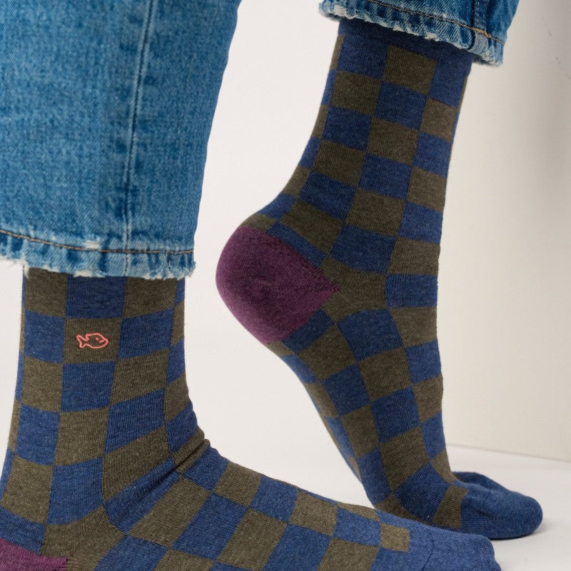Billybelt - Checked Socks / Interlagos