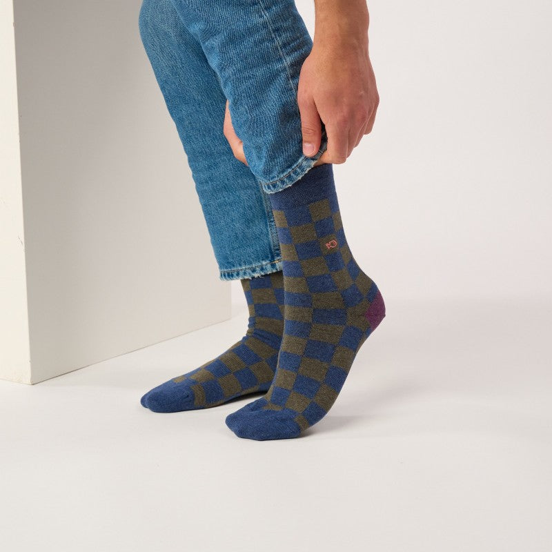 Billybelt - Checked Socks / Interlagos