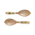 Set van 2 Serveerlepels S - Groen