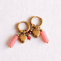 Oorringen - Candy Heart Hoops