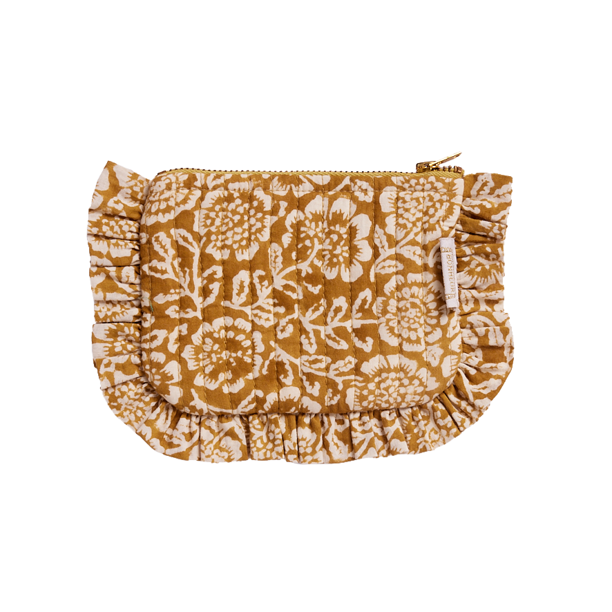 Kleine Pochette Met Ruches - Kamala Absynthe