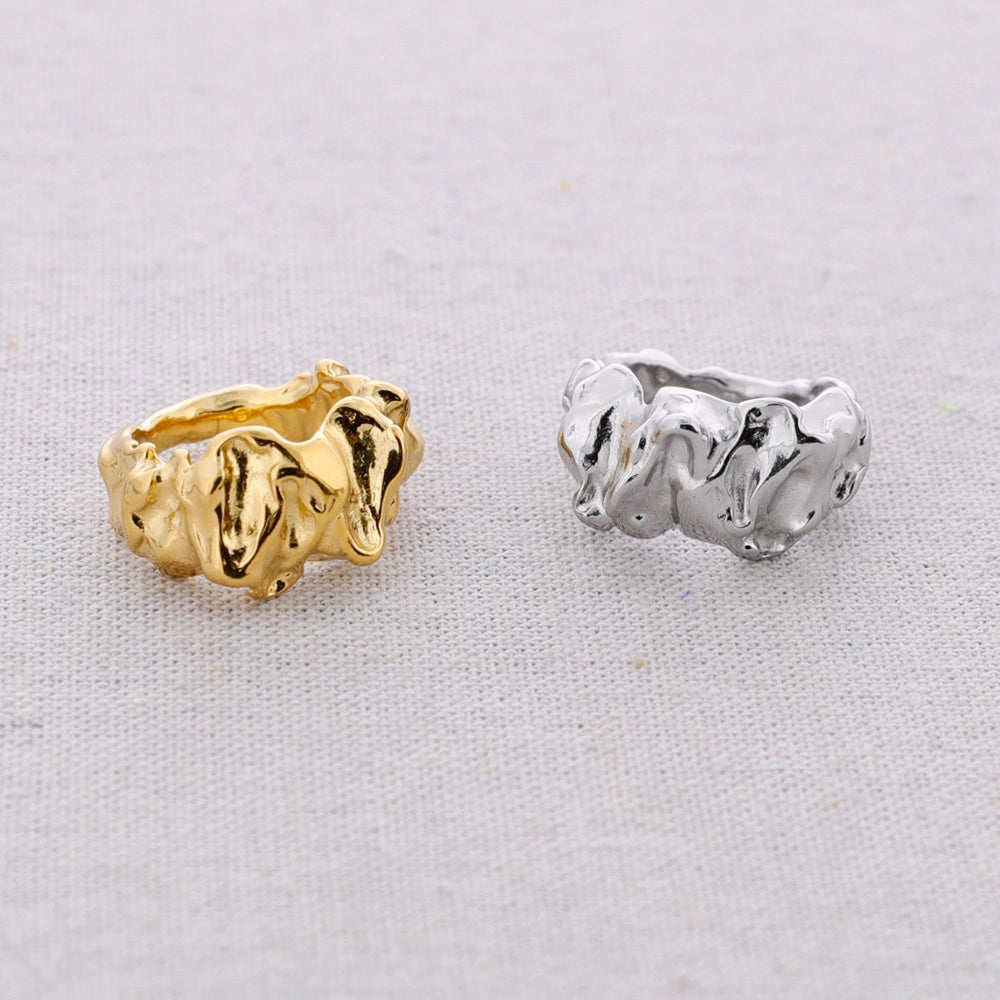 Ring - Chunky Molten